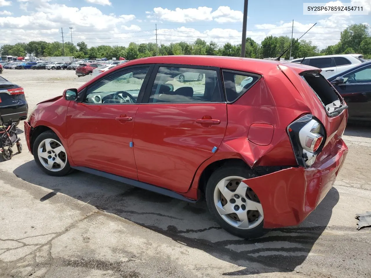 2009 Pontiac Vibe VIN: 5Y2SP67859Z454711 Lot: 58173604