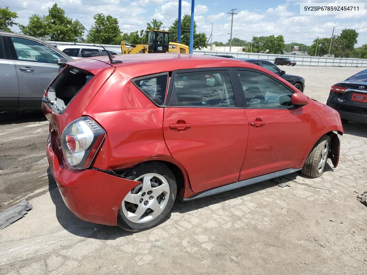 2009 Pontiac Vibe VIN: 5Y2SP67859Z454711 Lot: 58173604