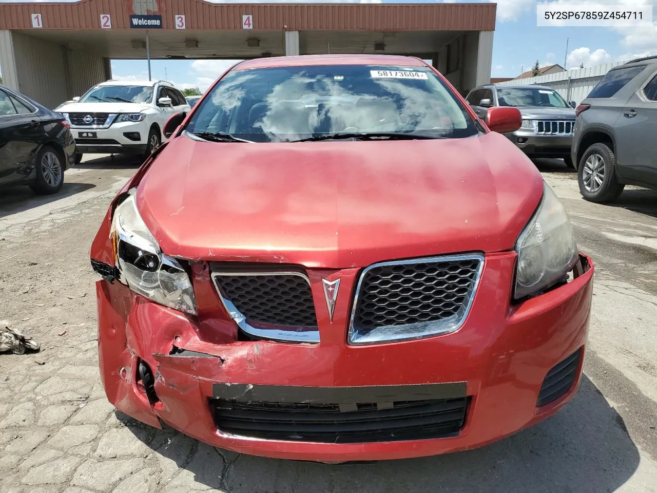 5Y2SP67859Z454711 2009 Pontiac Vibe