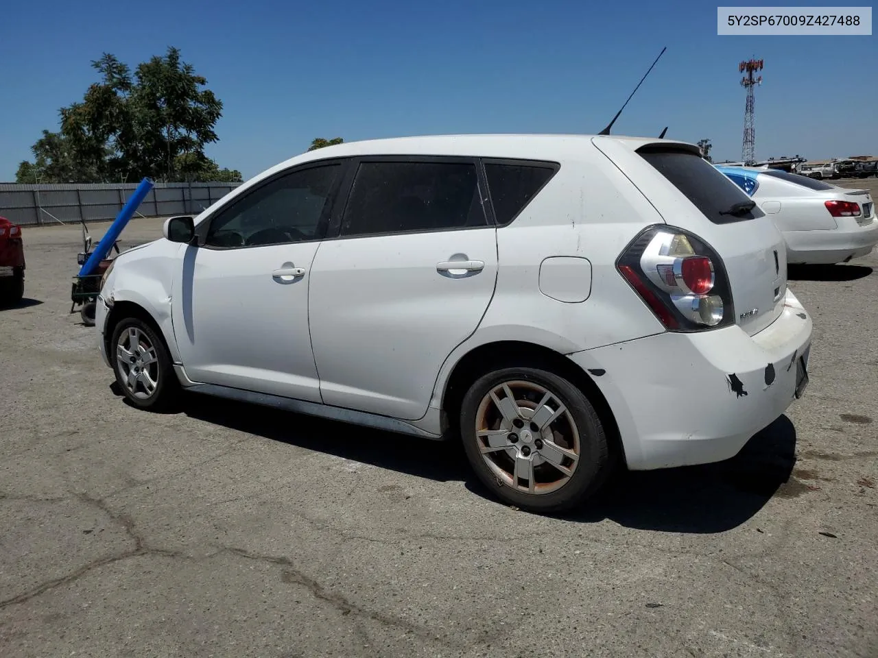 2009 Pontiac Vibe VIN: 5Y2SP67009Z427488 Lot: 58579124