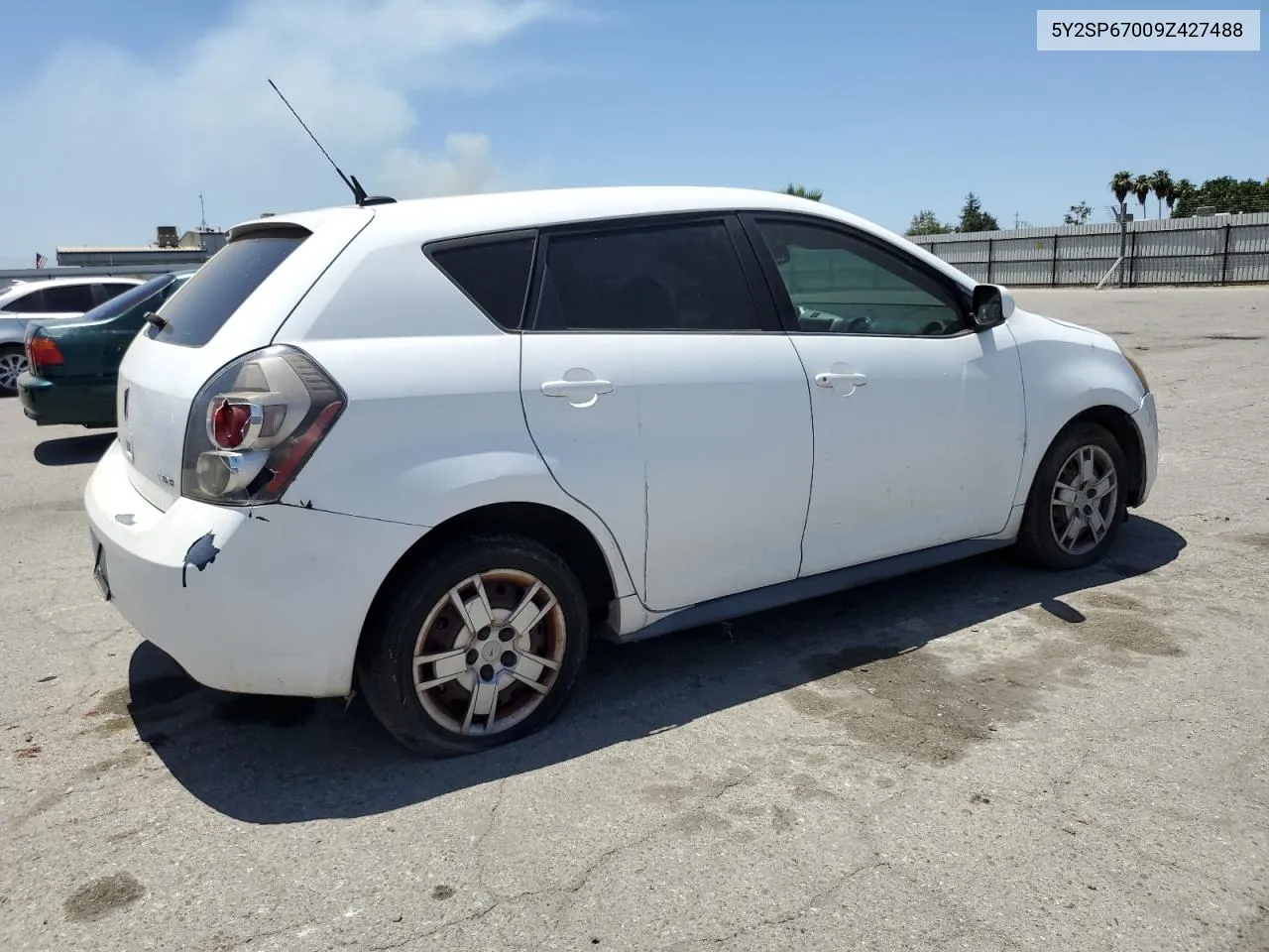 2009 Pontiac Vibe VIN: 5Y2SP67009Z427488 Lot: 58579124