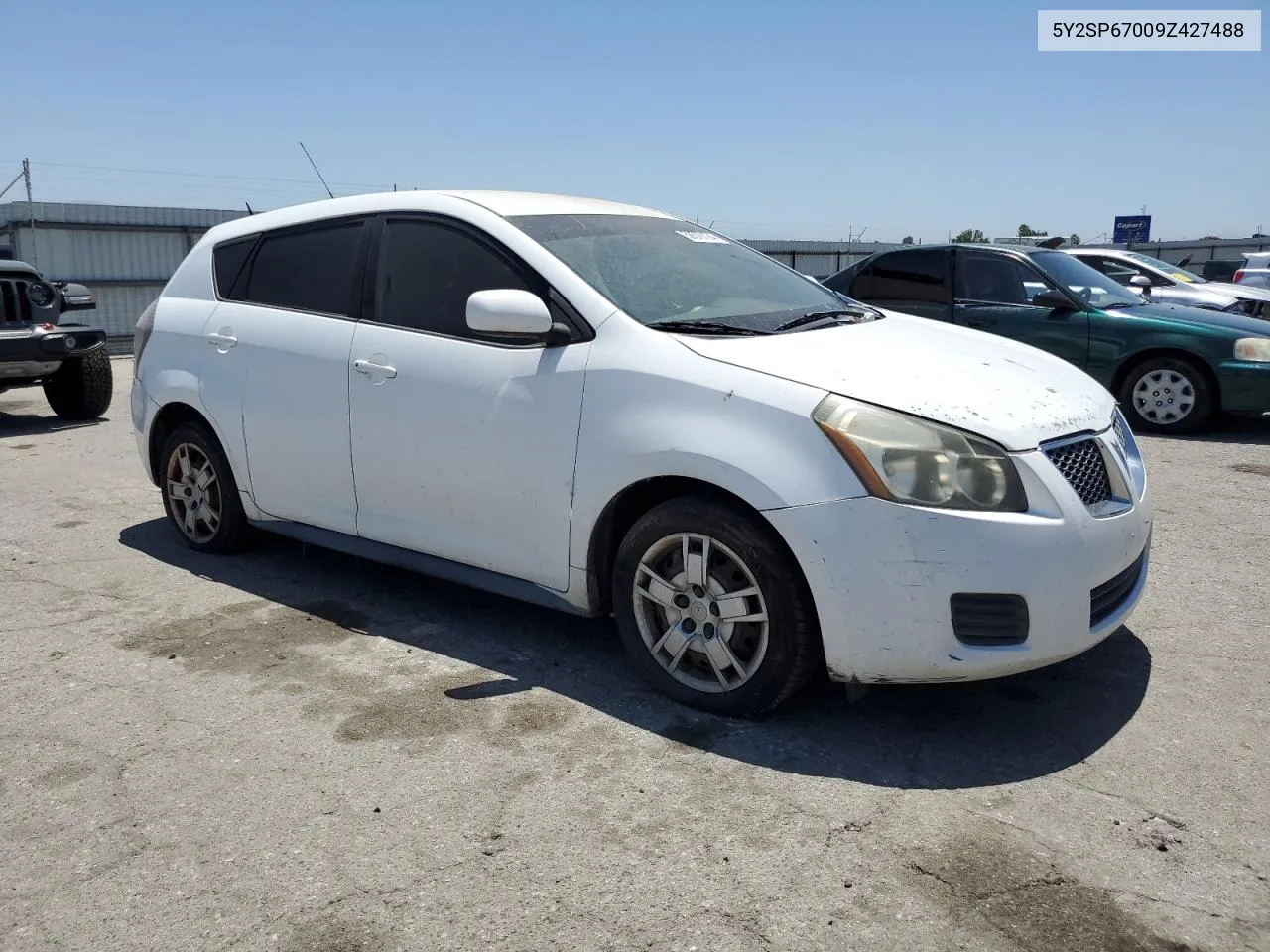 2009 Pontiac Vibe VIN: 5Y2SP67009Z427488 Lot: 58579124