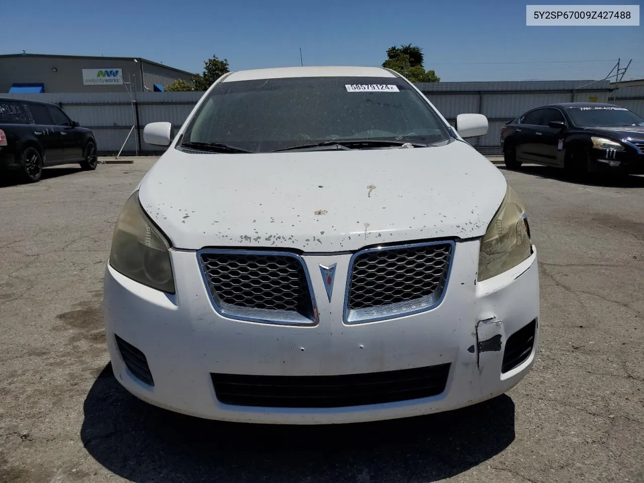 2009 Pontiac Vibe VIN: 5Y2SP67009Z427488 Lot: 58579124