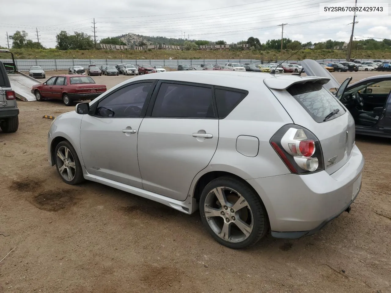 2009 Pontiac Vibe Gt VIN: 5Y2SR67089Z429743 Lot: 58648324