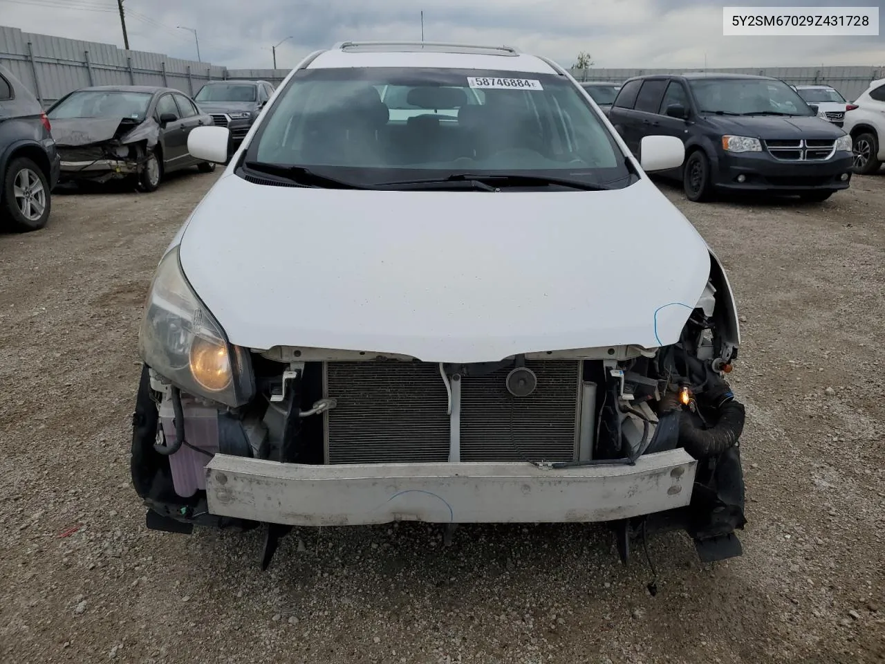 5Y2SM67029Z431728 2009 Pontiac Vibe