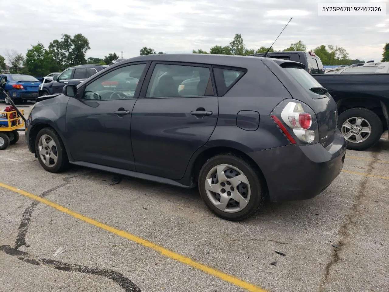 2009 Pontiac Vibe VIN: 5Y2SP67819Z467326 Lot: 59564334