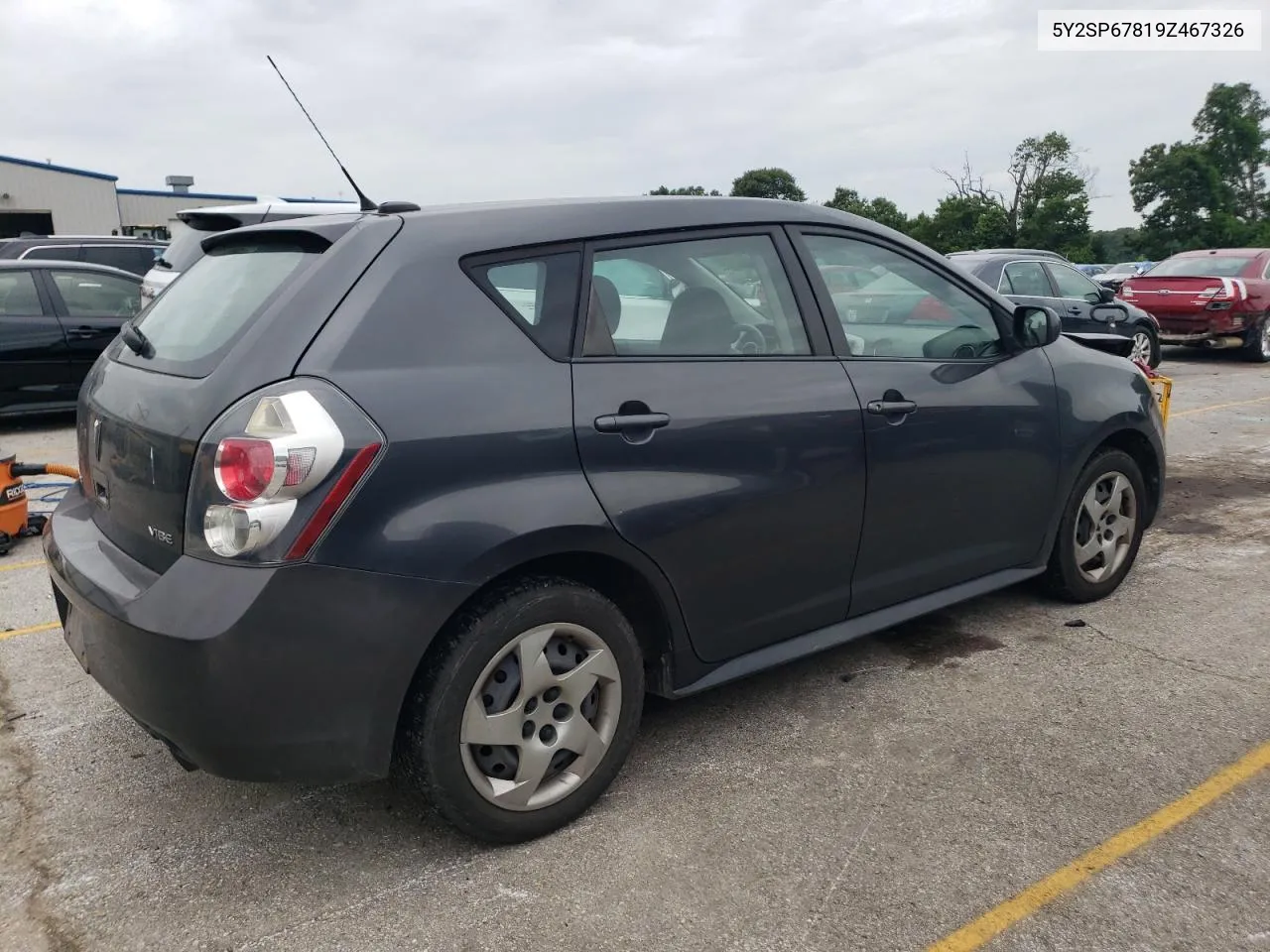 2009 Pontiac Vibe VIN: 5Y2SP67819Z467326 Lot: 59564334