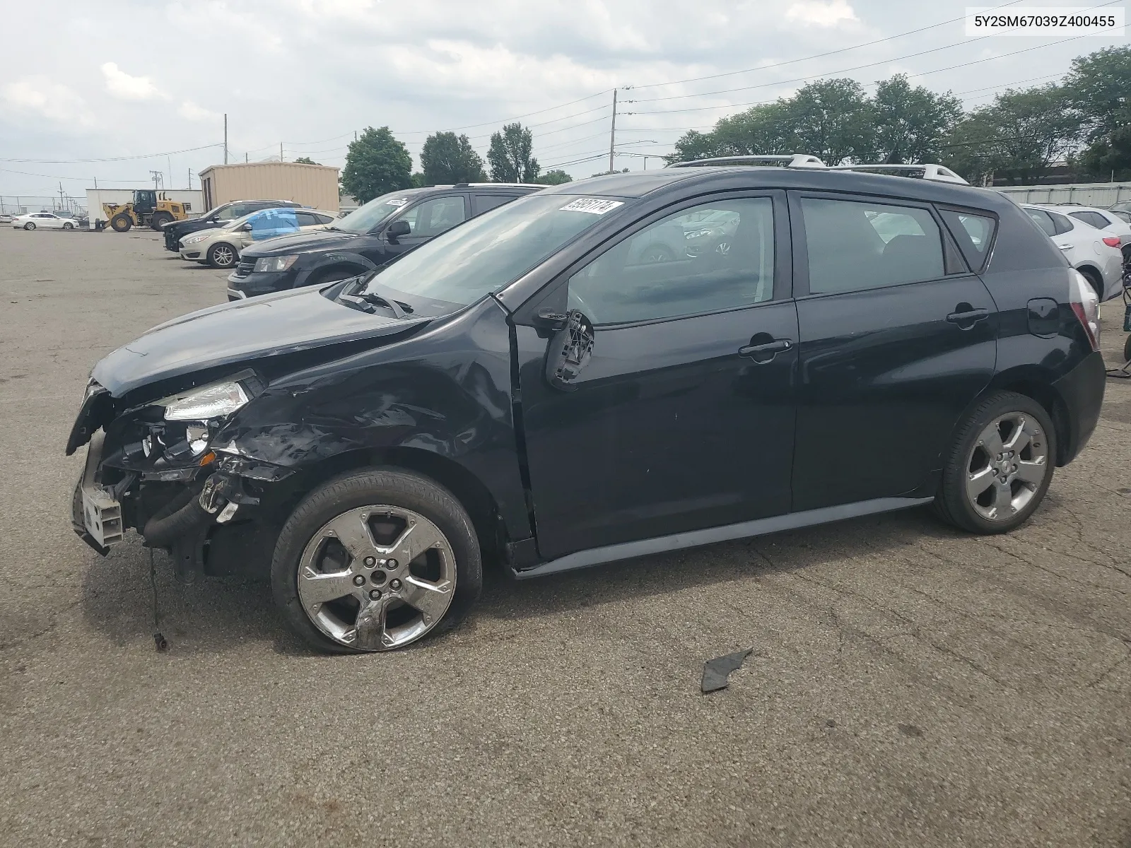 2009 Pontiac Vibe VIN: 5Y2SM67039Z400455 Lot: 59951174