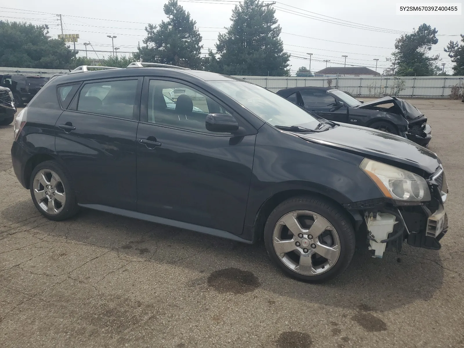 2009 Pontiac Vibe VIN: 5Y2SM67039Z400455 Lot: 59951174