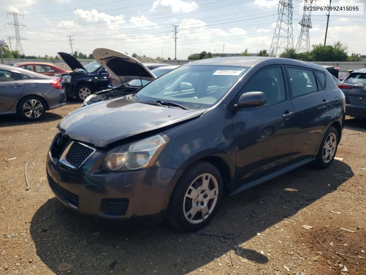 2009 Pontiac Vibe VIN: 5Y2SP67099Z415095 Lot: 60091284