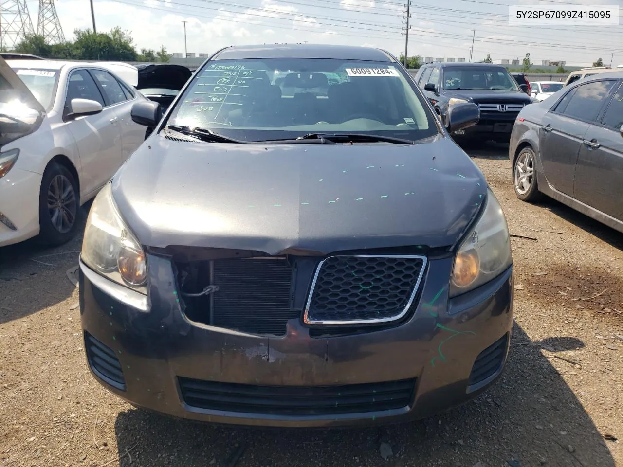 2009 Pontiac Vibe VIN: 5Y2SP67099Z415095 Lot: 60091284