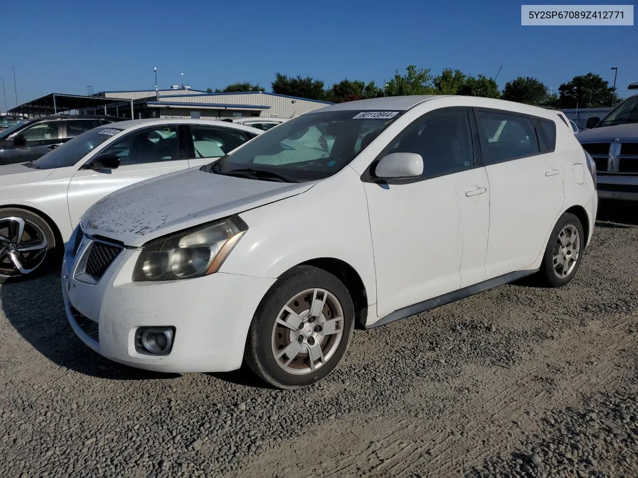 2009 Pontiac Vibe VIN: 5Y2SP67089Z412771 Lot: 60113944