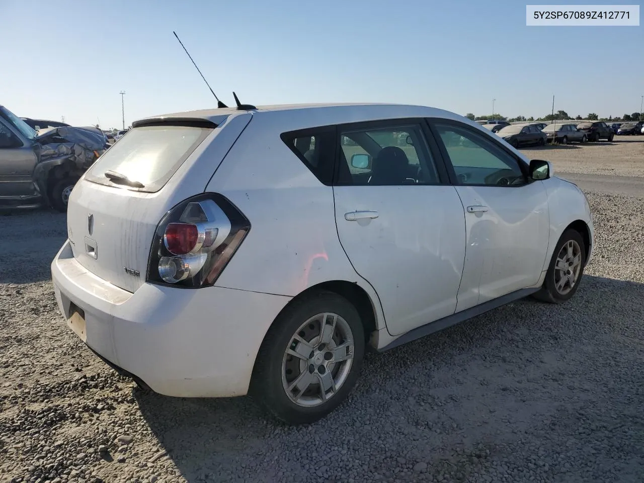 2009 Pontiac Vibe VIN: 5Y2SP67089Z412771 Lot: 60113944