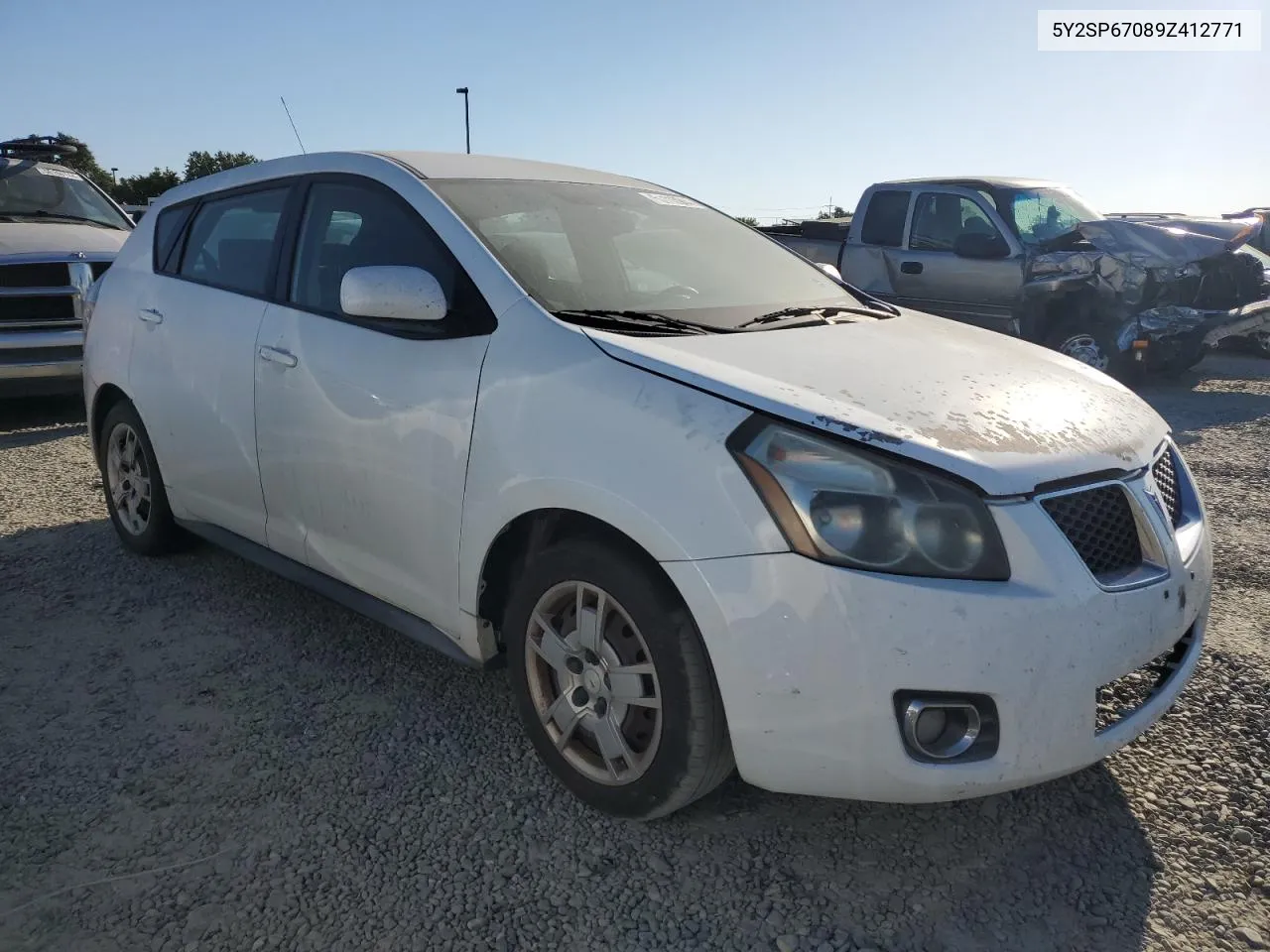 2009 Pontiac Vibe VIN: 5Y2SP67089Z412771 Lot: 60113944