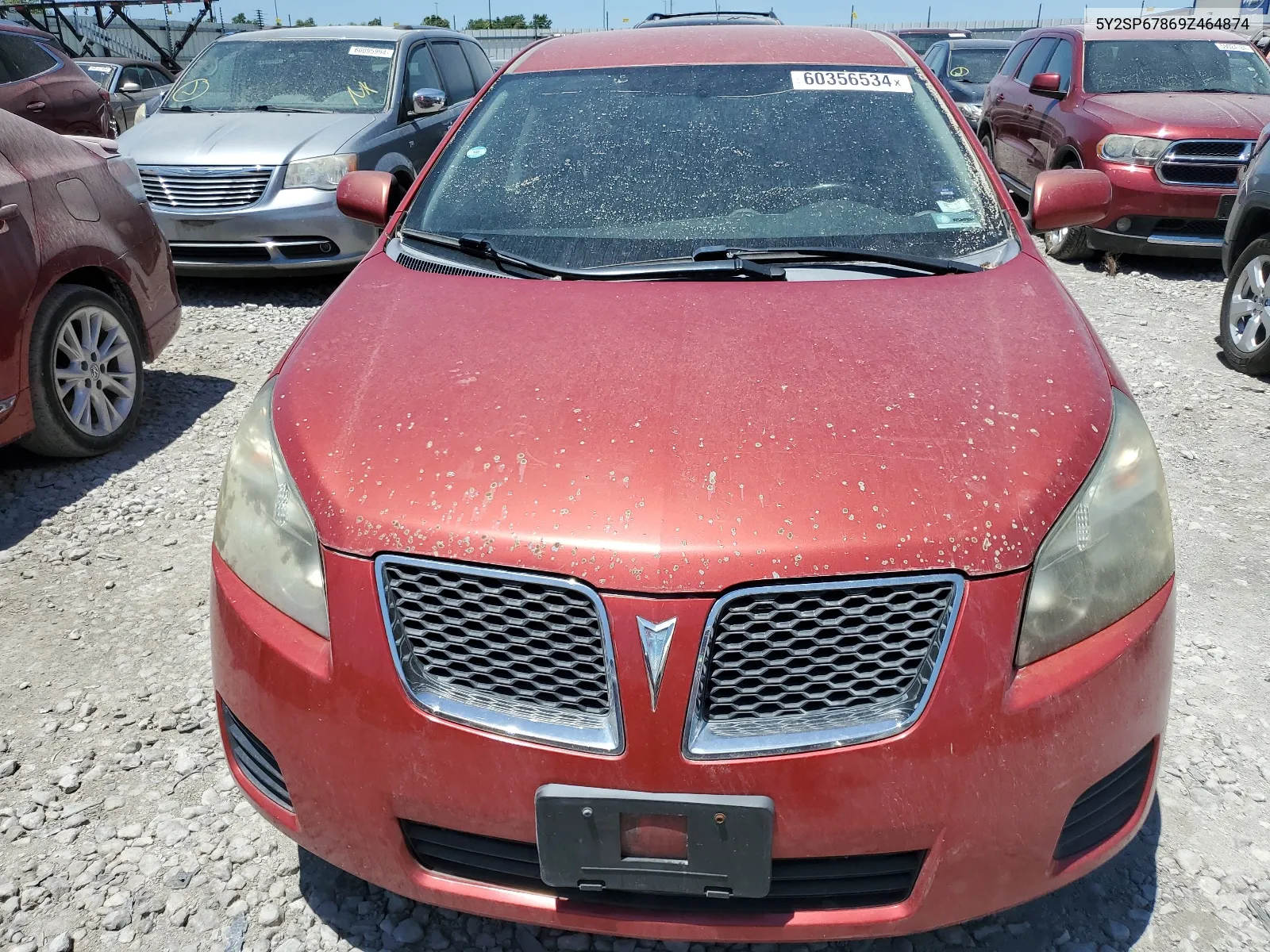 2009 Pontiac Vibe VIN: 5Y2SP67869Z464874 Lot: 60356534