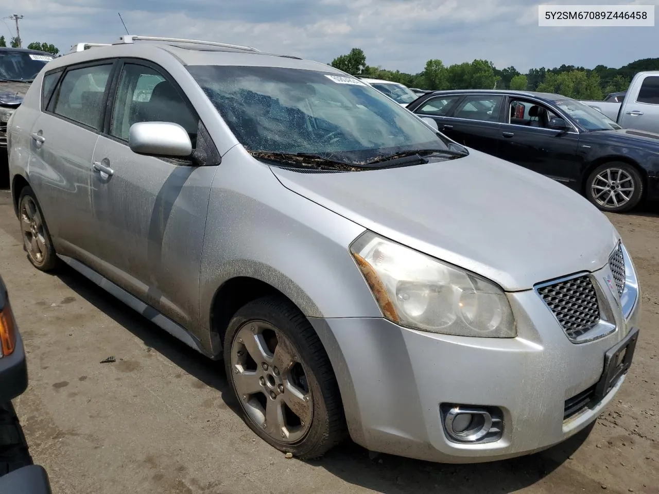 5Y2SM67089Z446458 2009 Pontiac Vibe