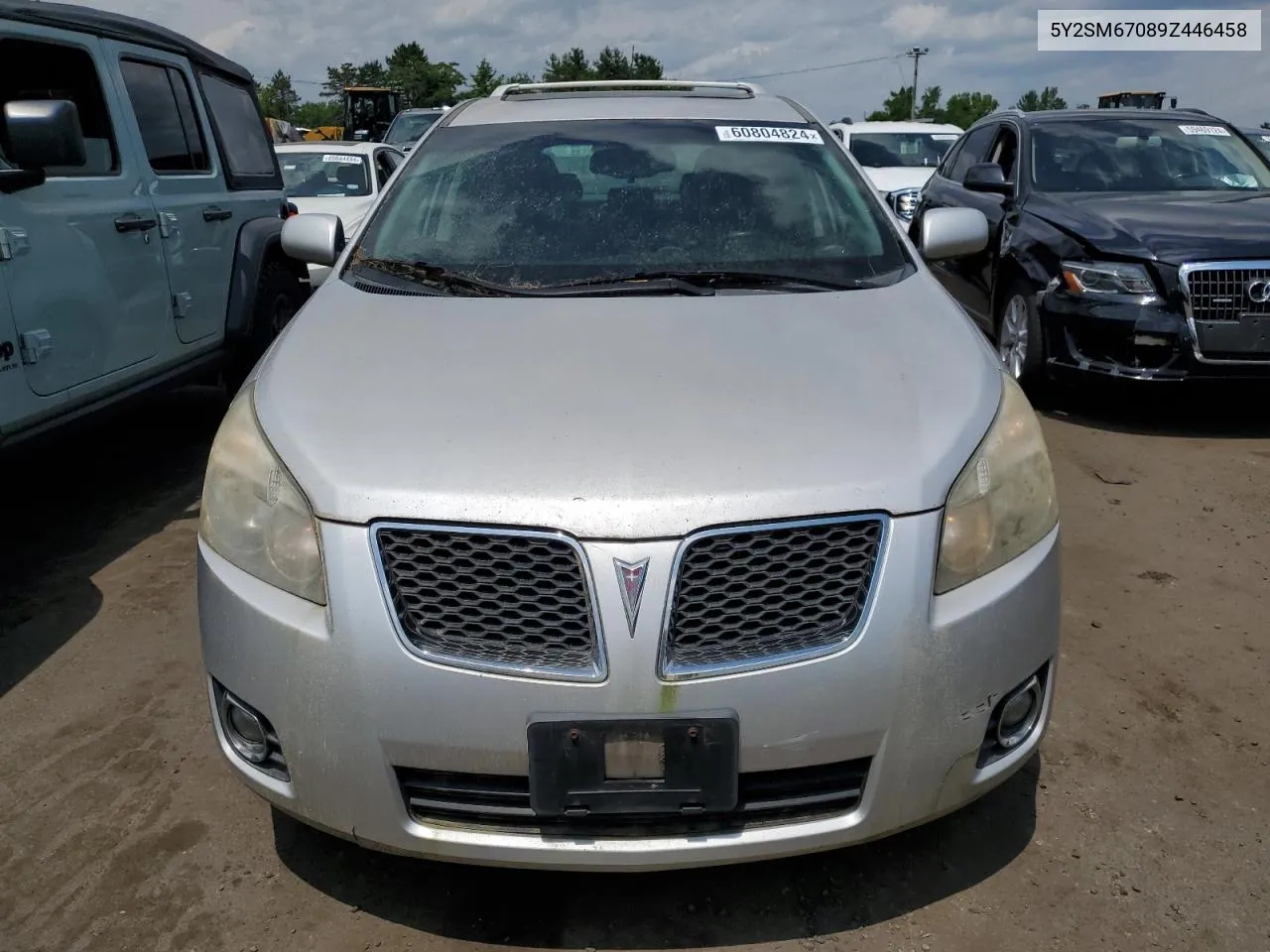 2009 Pontiac Vibe VIN: 5Y2SM67089Z446458 Lot: 60804824