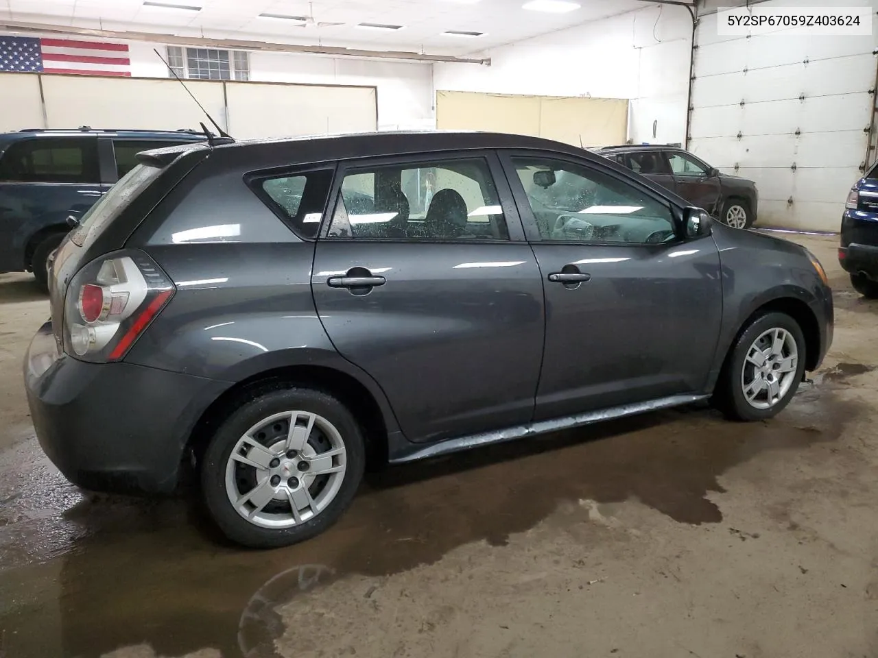 2009 Pontiac Vibe VIN: 5Y2SP67059Z403624 Lot: 61049514