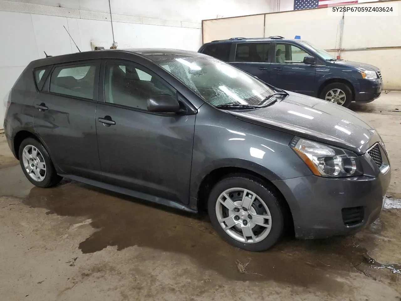 2009 Pontiac Vibe VIN: 5Y2SP67059Z403624 Lot: 61049514