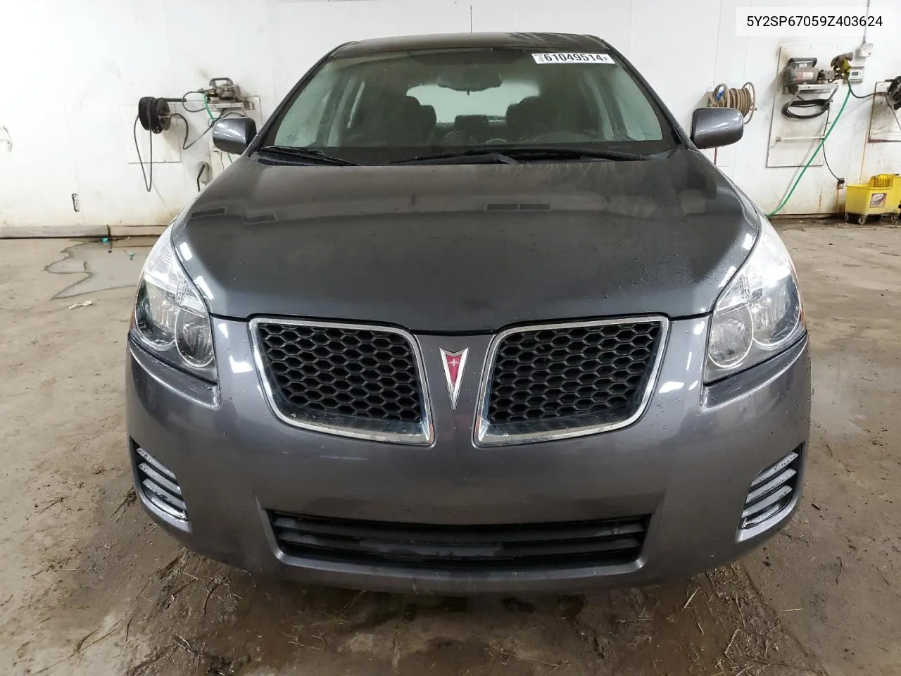 2009 Pontiac Vibe VIN: 5Y2SP67059Z403624 Lot: 61049514