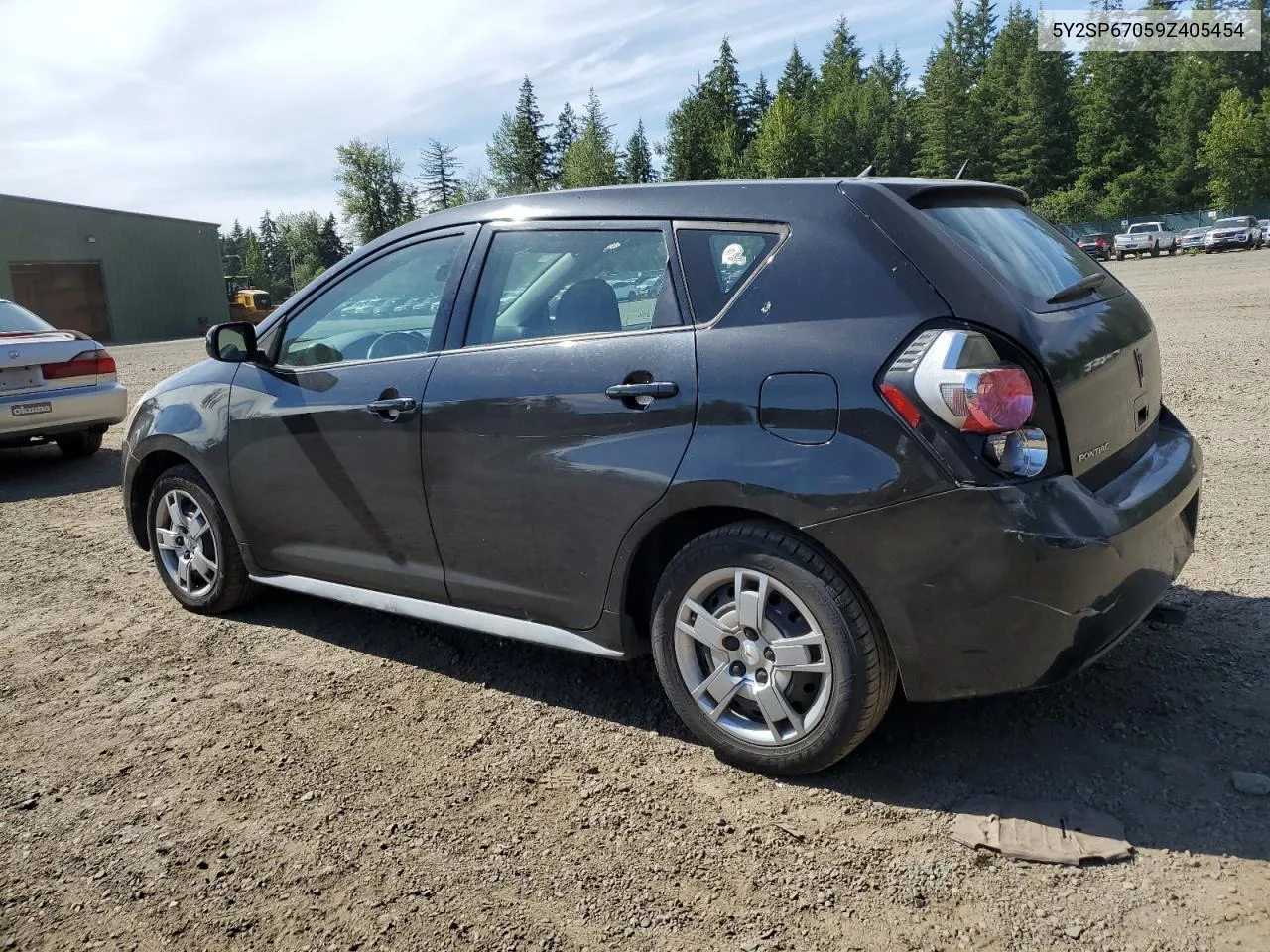 2009 Pontiac Vibe VIN: 5Y2SP67059Z405454 Lot: 61169654