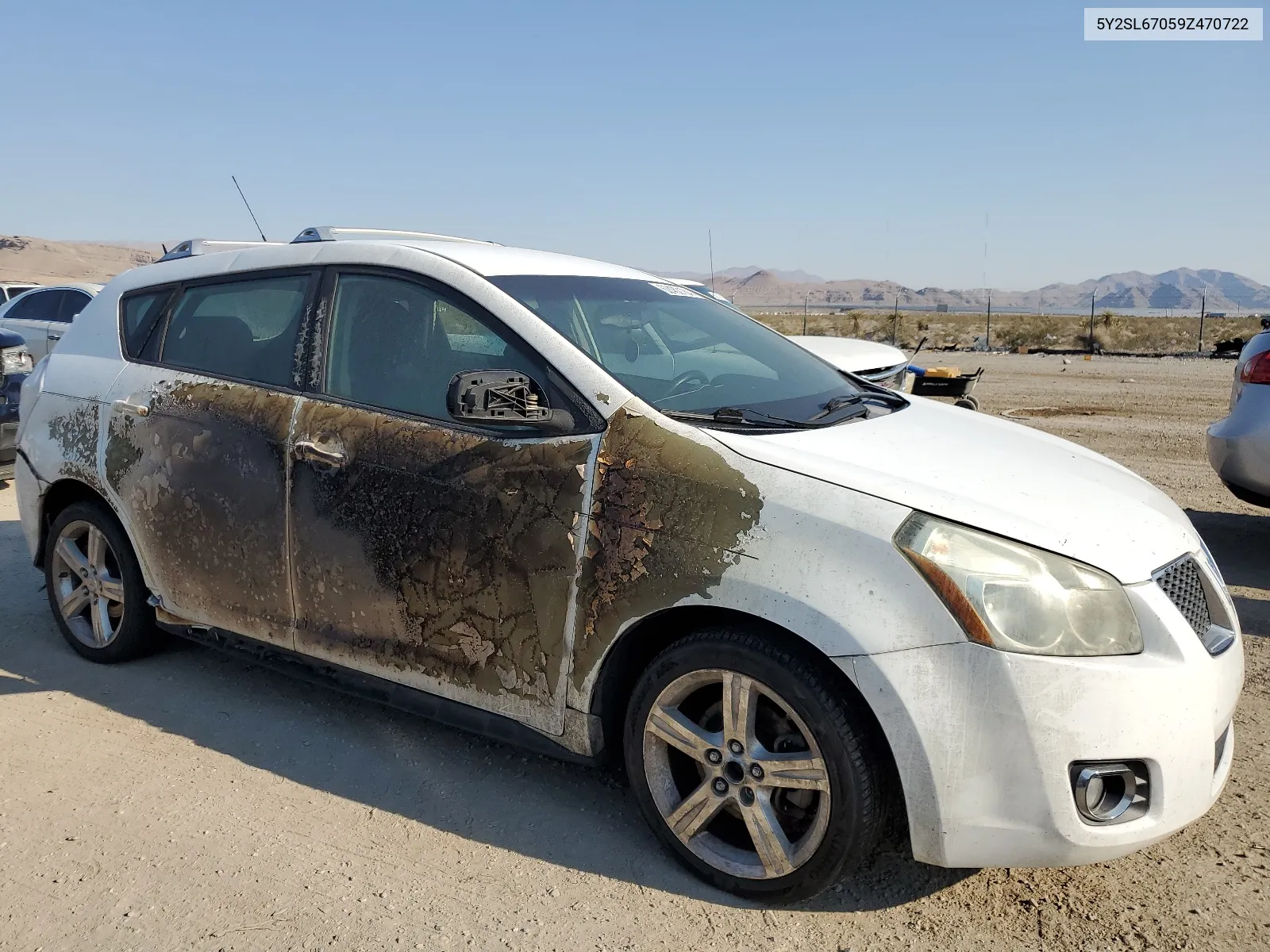 2009 Pontiac Vibe VIN: 5Y2SL67059Z470722 Lot: 62482184