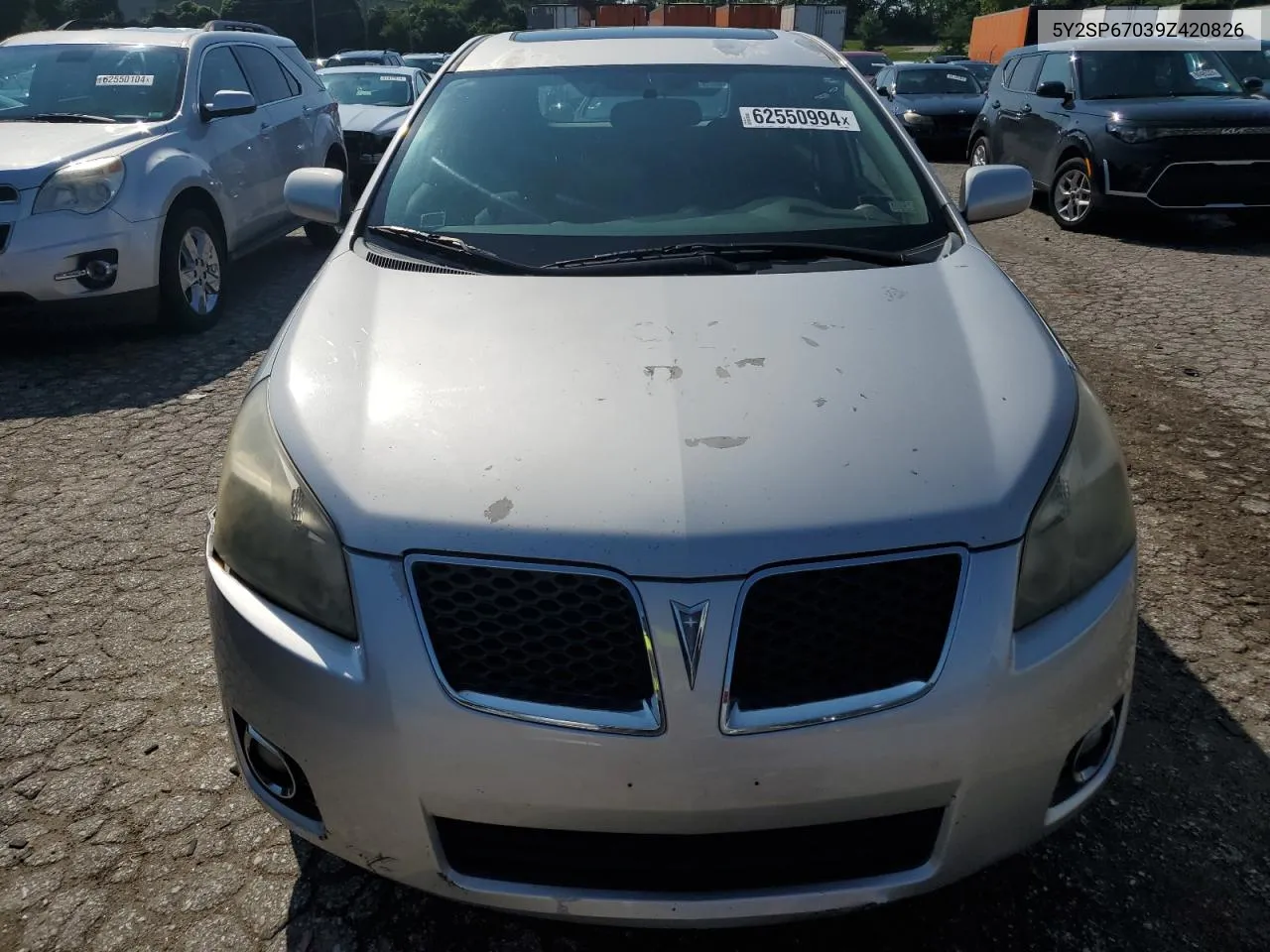 2009 Pontiac Vibe VIN: 5Y2SP67039Z420826 Lot: 62550994