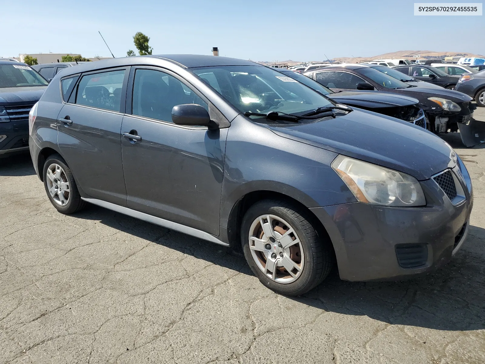 2009 Pontiac Vibe VIN: 5Y2SP67029Z455535 Lot: 63058554