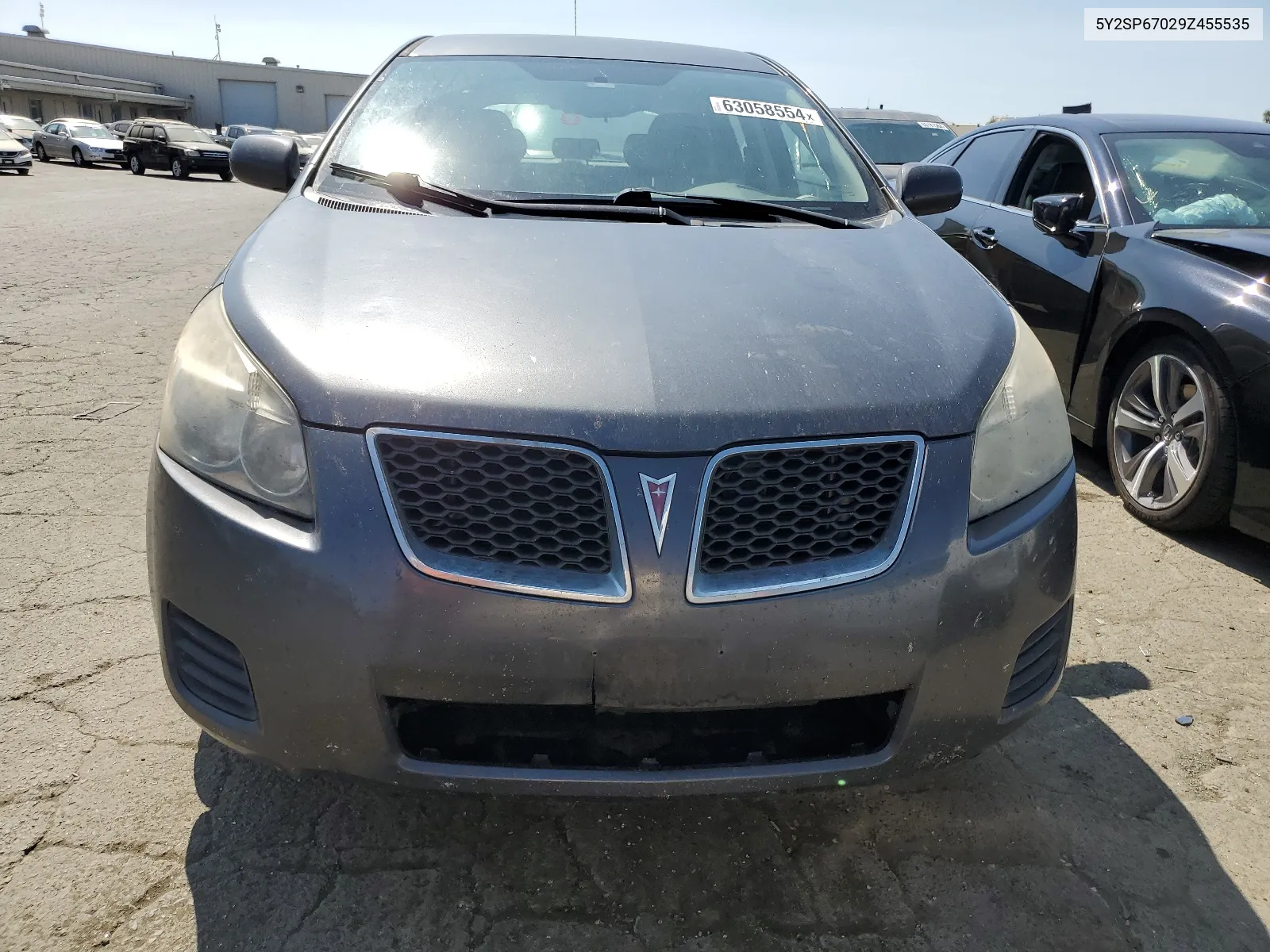 2009 Pontiac Vibe VIN: 5Y2SP67029Z455535 Lot: 63058554