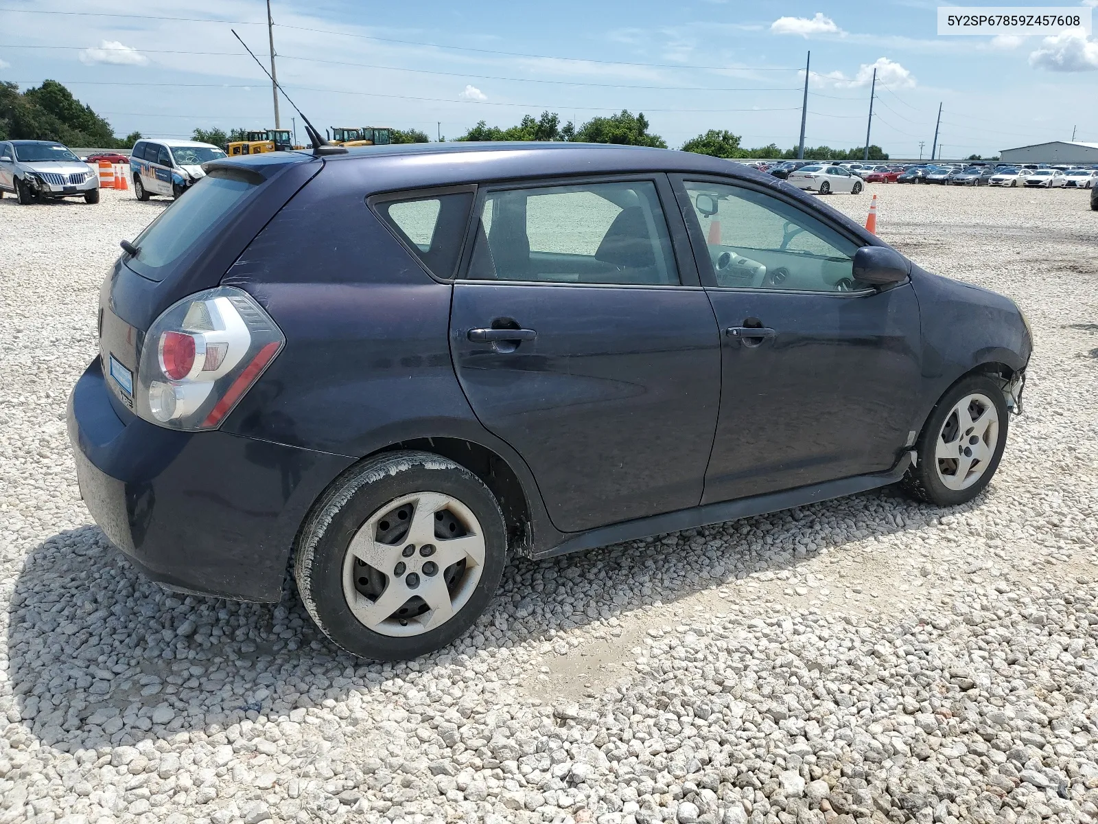 2009 Pontiac Vibe VIN: 5Y2SP67859Z457608 Lot: 63288024