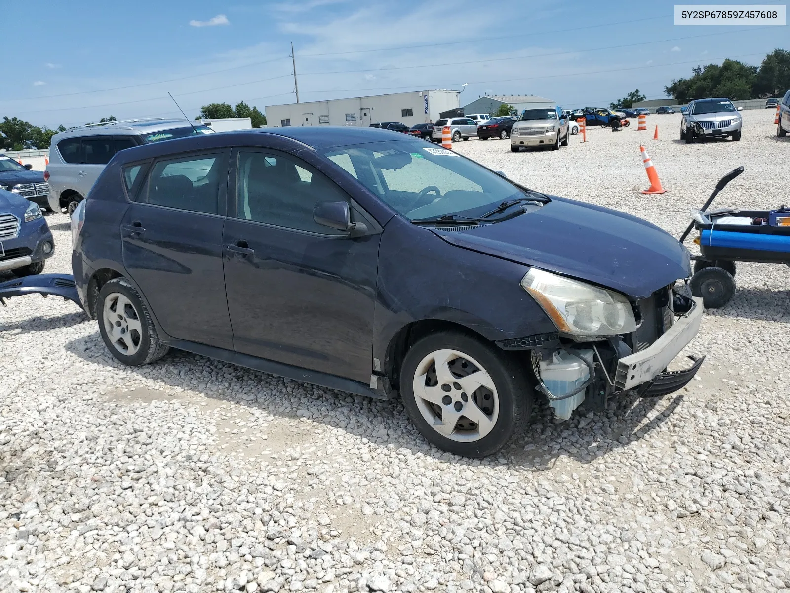 2009 Pontiac Vibe VIN: 5Y2SP67859Z457608 Lot: 63288024