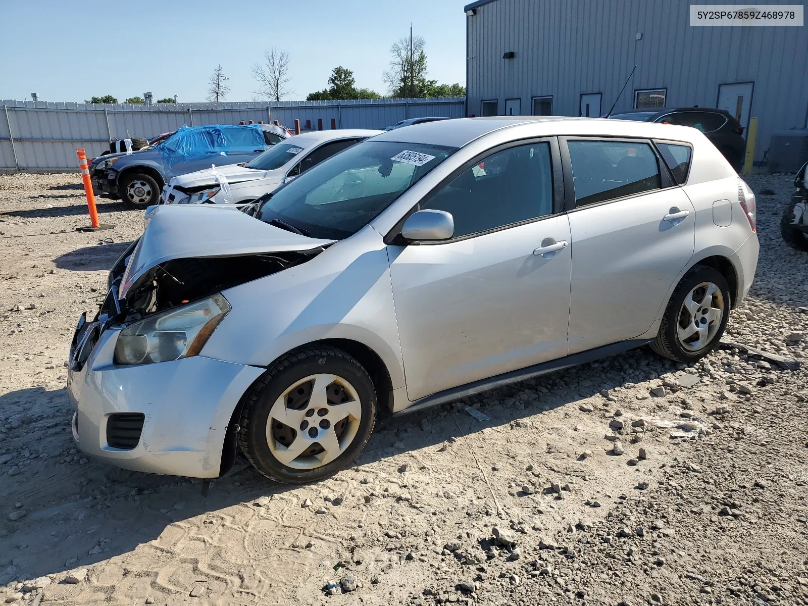 2009 Pontiac Vibe VIN: 5Y2SP67859Z468978 Lot: 63505194