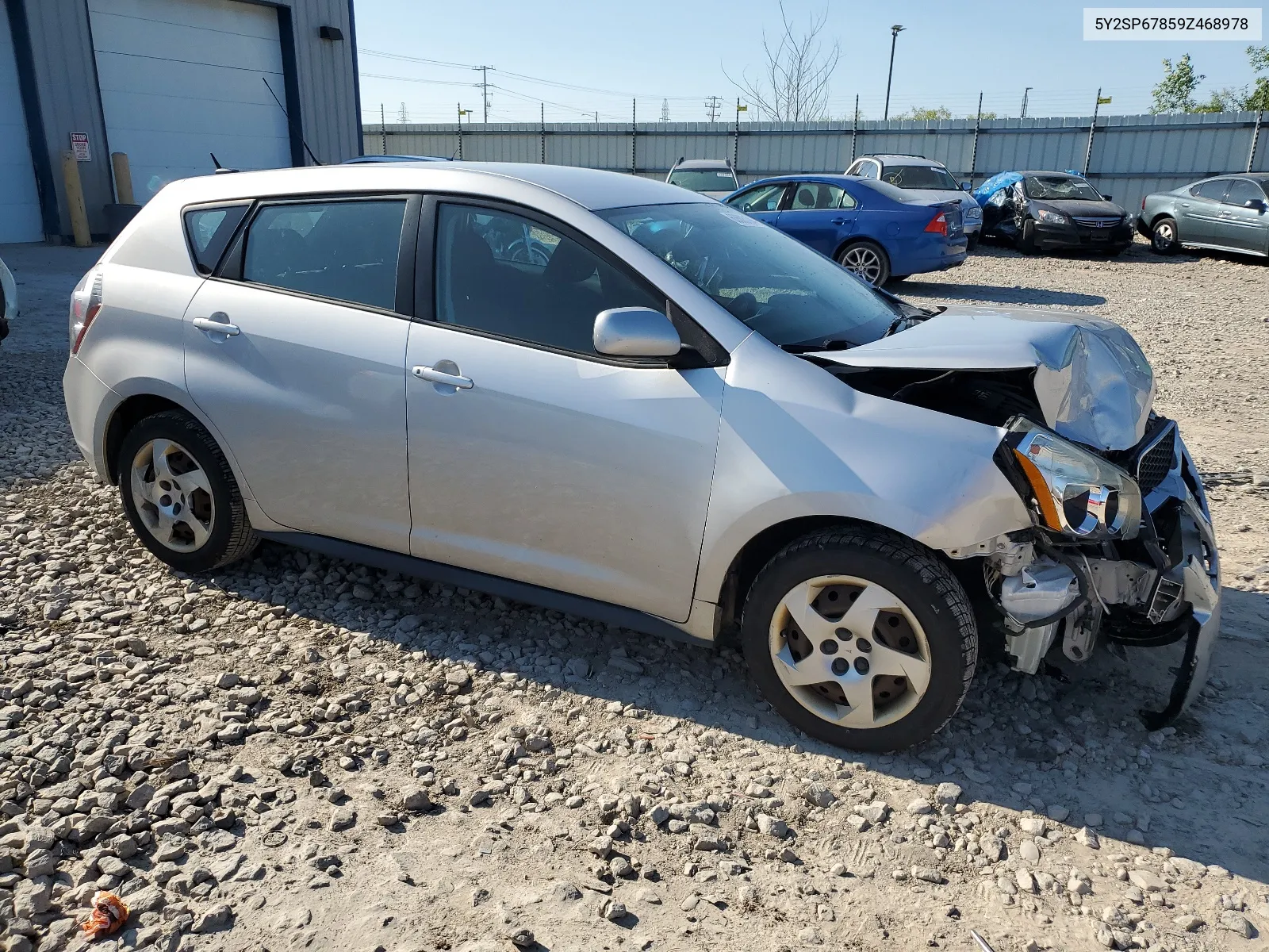 2009 Pontiac Vibe VIN: 5Y2SP67859Z468978 Lot: 63505194