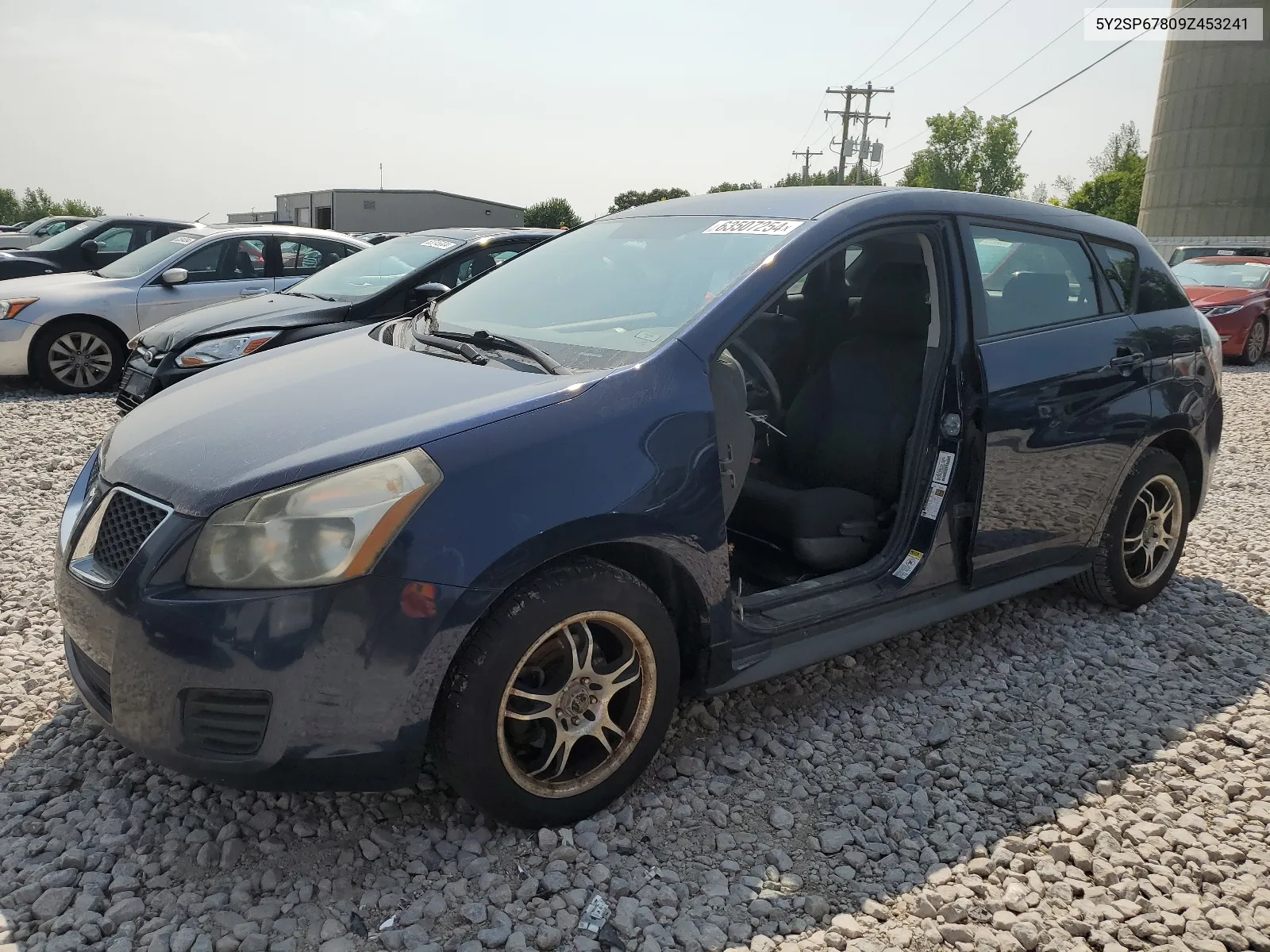 2009 Pontiac Vibe VIN: 5Y2SP67809Z453241 Lot: 63507254