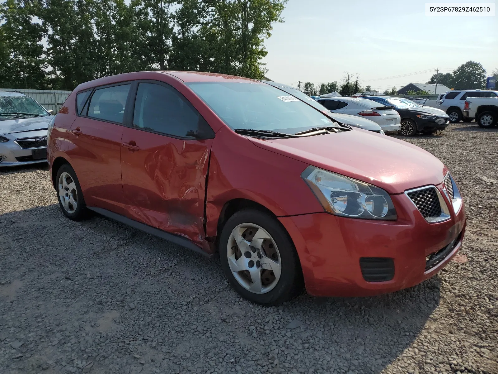 2009 Pontiac Vibe VIN: 5Y2SP67829Z462510 Lot: 64153774