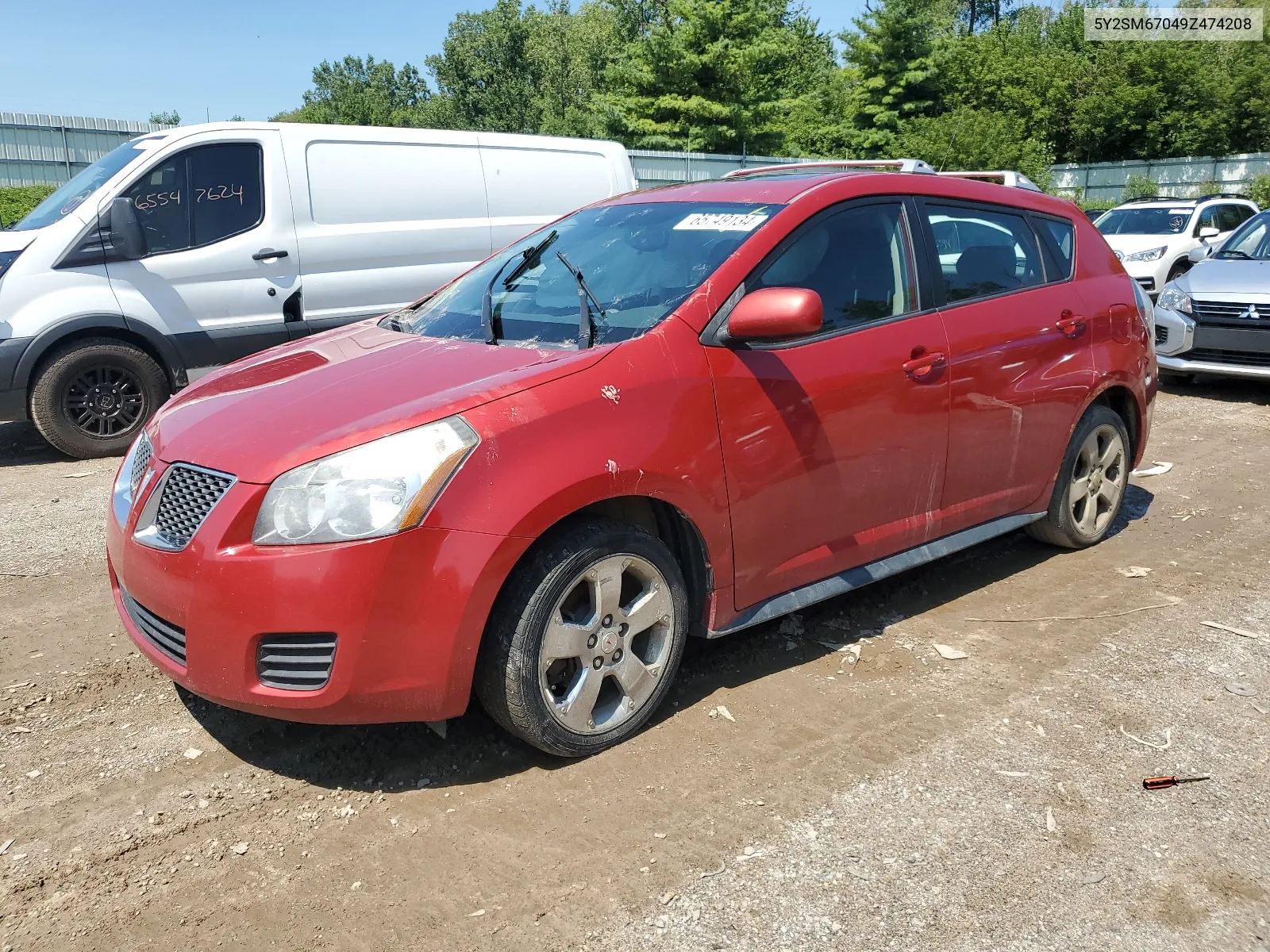 5Y2SM67049Z474208 2009 Pontiac Vibe