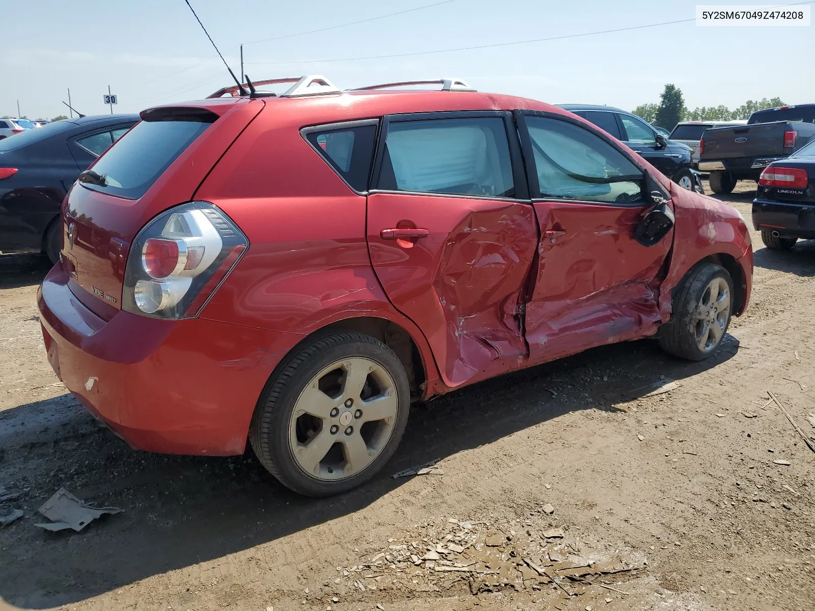 5Y2SM67049Z474208 2009 Pontiac Vibe