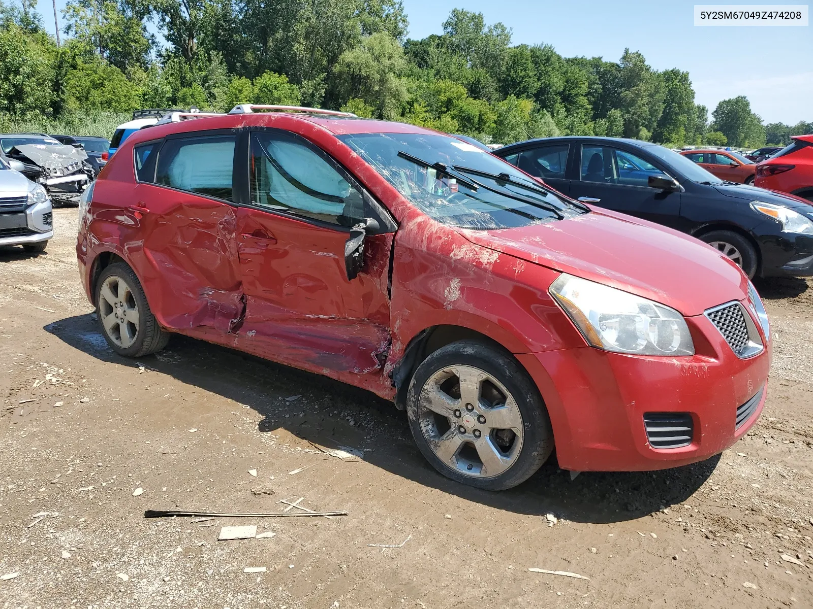 5Y2SM67049Z474208 2009 Pontiac Vibe