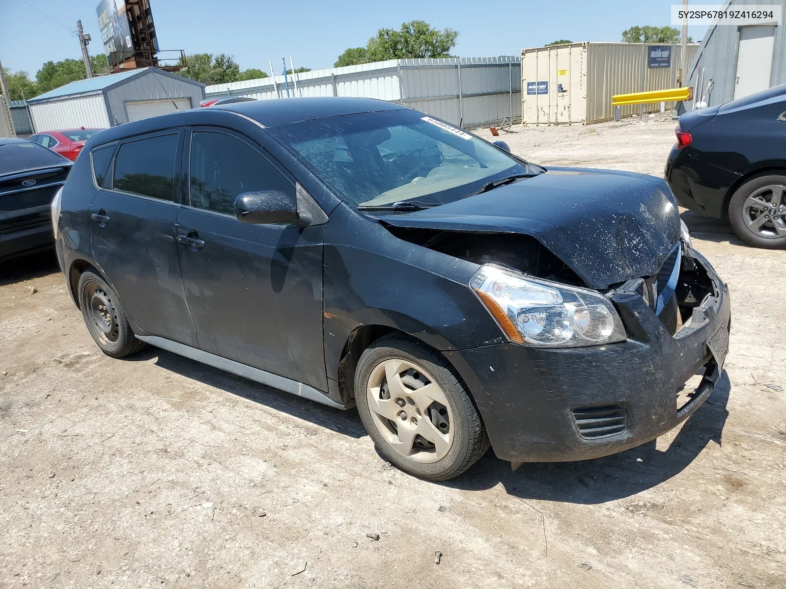 2009 Pontiac Vibe VIN: 5Y2SP67819Z416294 Lot: 65885444