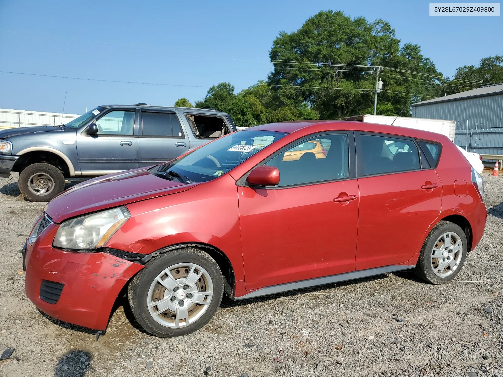 2009 Pontiac Vibe VIN: 5Y2SL67029Z409800 Lot: 65996734