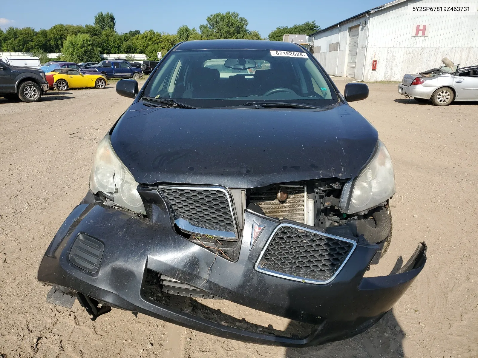 5Y2SP67819Z463731 2009 Pontiac Vibe