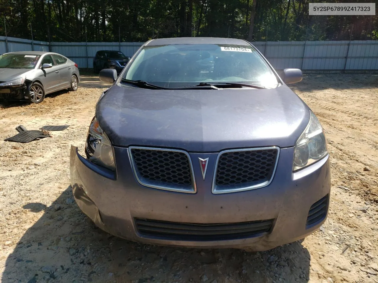 5Y2SP67899Z417323 2009 Pontiac Vibe