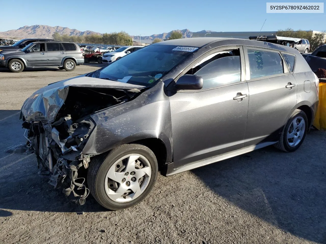 2009 Pontiac Vibe VIN: 5Y2SP67809Z462022 Lot: 69286642