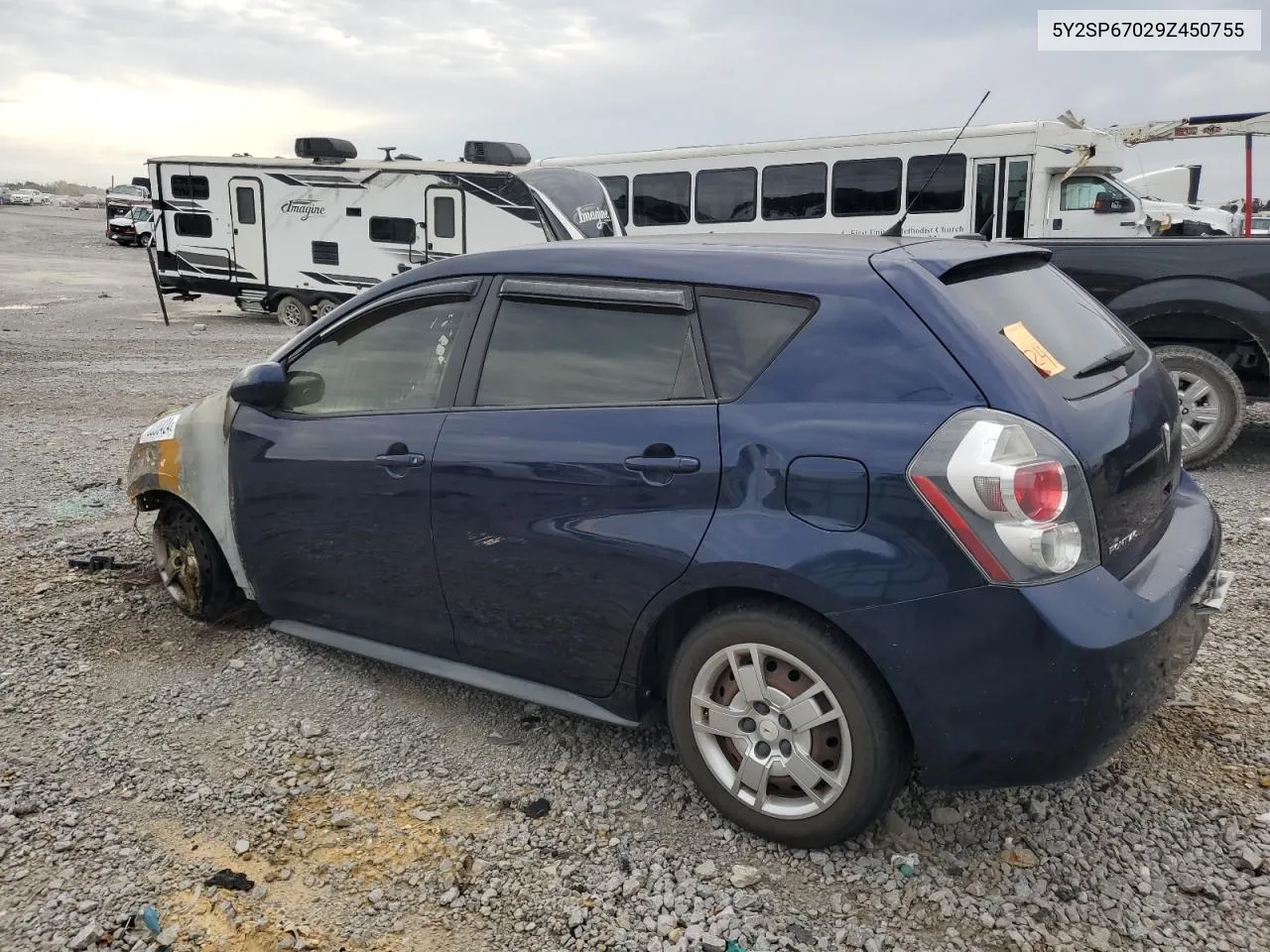 2009 Pontiac Vibe VIN: 5Y2SP67029Z450755 Lot: 70030424