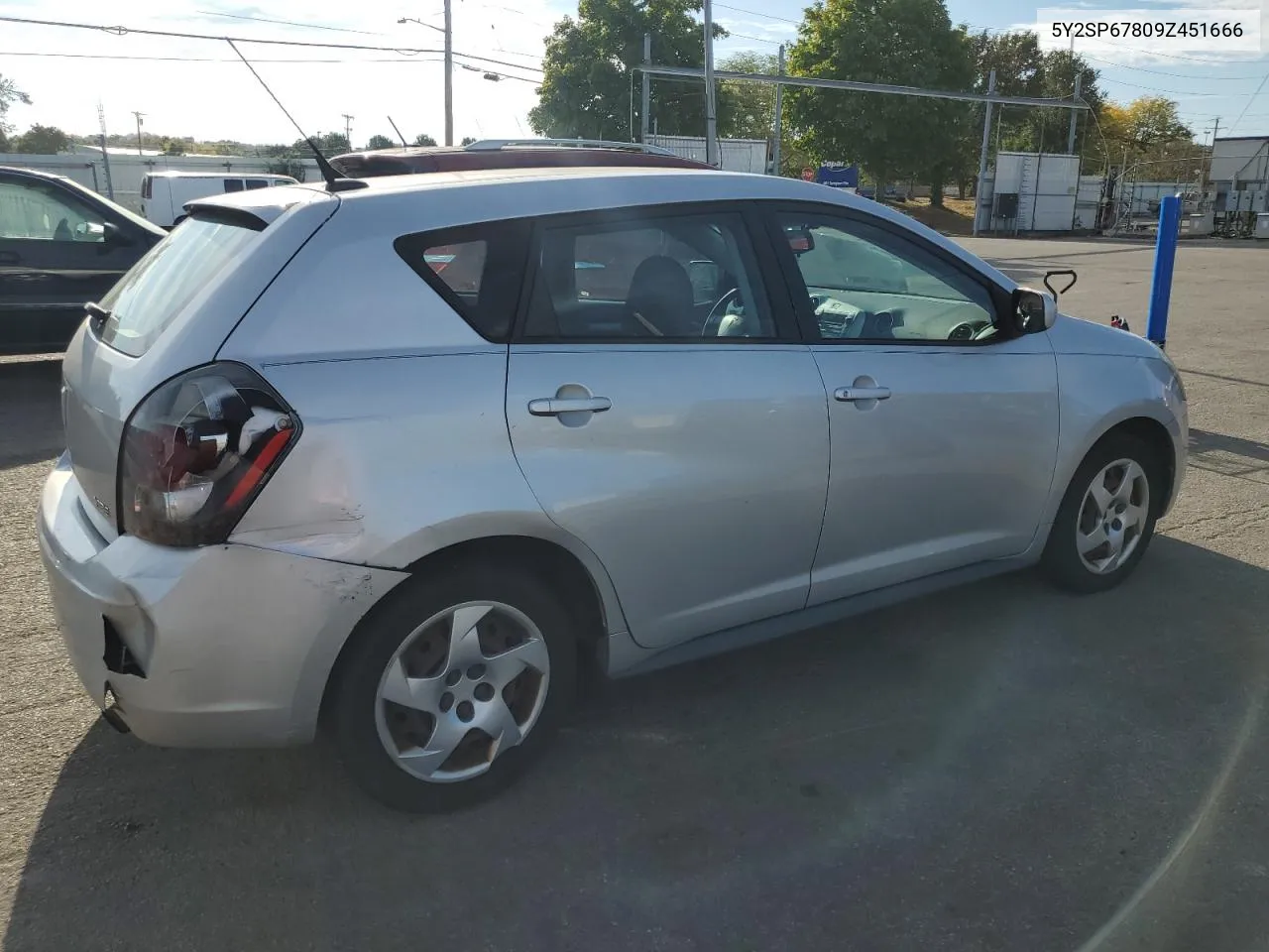 5Y2SP67809Z451666 2009 Pontiac Vibe