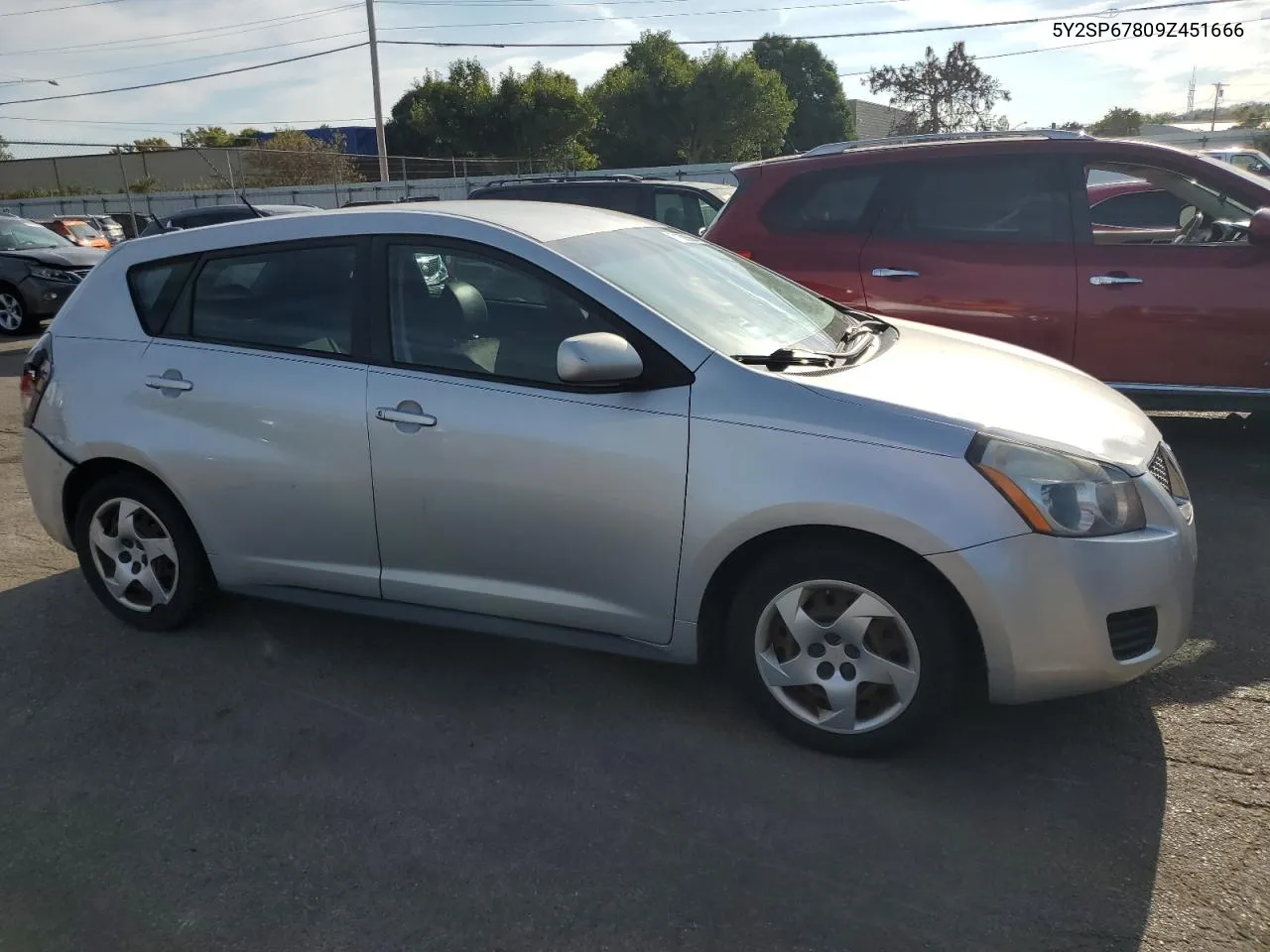 5Y2SP67809Z451666 2009 Pontiac Vibe