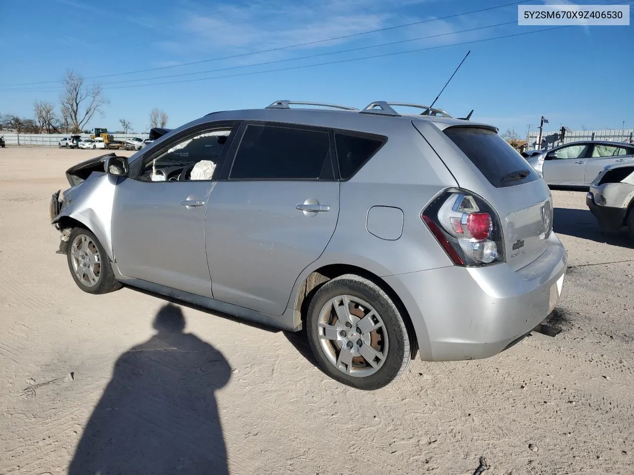 2009 Pontiac Vibe VIN: 5Y2SM670X9Z406530 Lot: 82809133