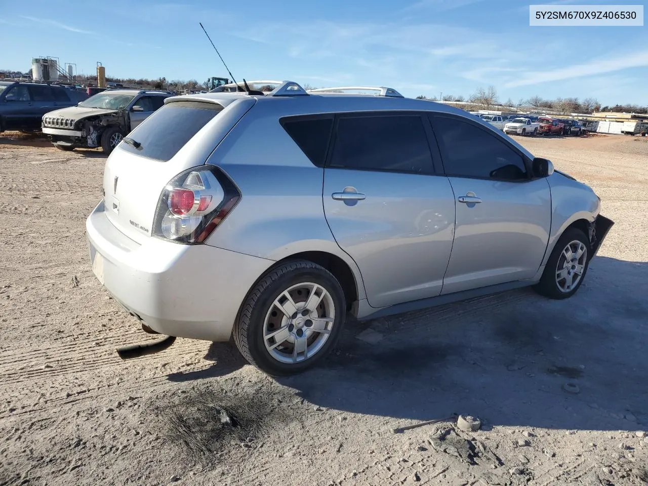 2009 Pontiac Vibe VIN: 5Y2SM670X9Z406530 Lot: 82809133