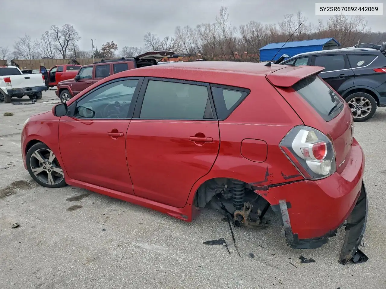 5Y2SR67089Z442069 2009 Pontiac Vibe Gt