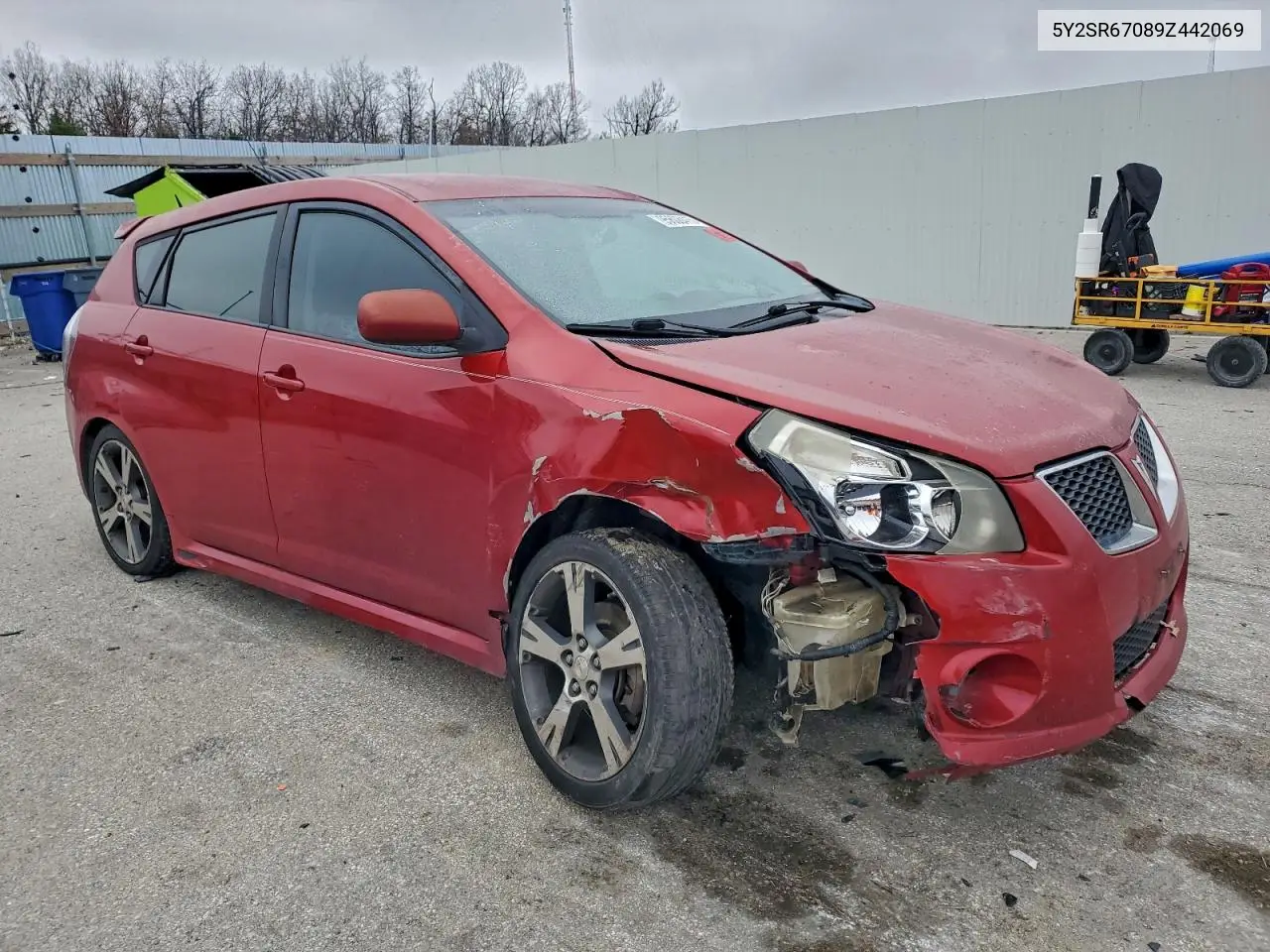 5Y2SR67089Z442069 2009 Pontiac Vibe Gt